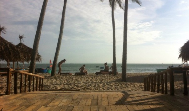 Venus Lounge Bar Muine beach view